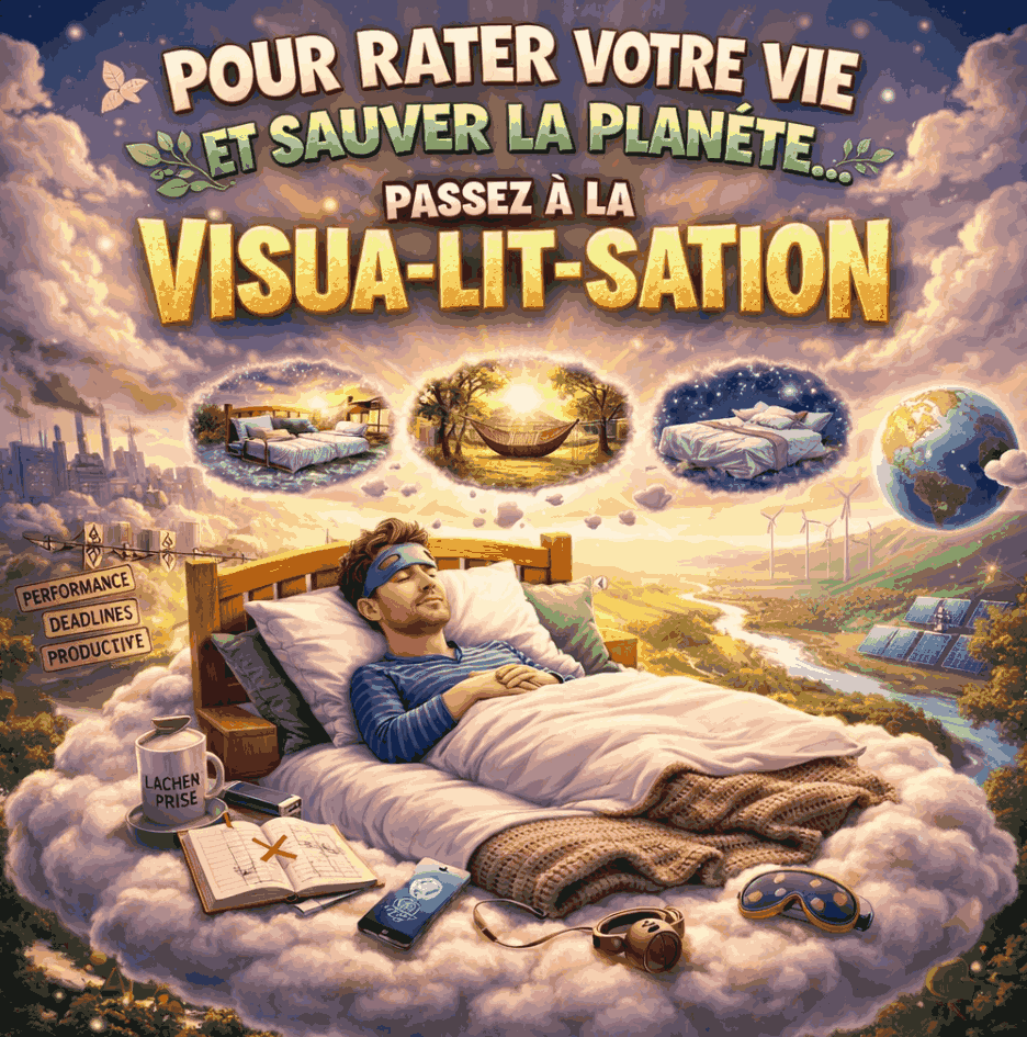 oubliez la visualisation, passez à la visuaLITsation www.sousdeveloppementpersonnel.fr